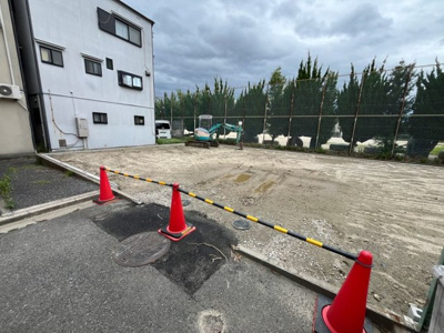 【前面道路含む現地写真】 | 三箇１丁目A号地（建築条件付売土地）