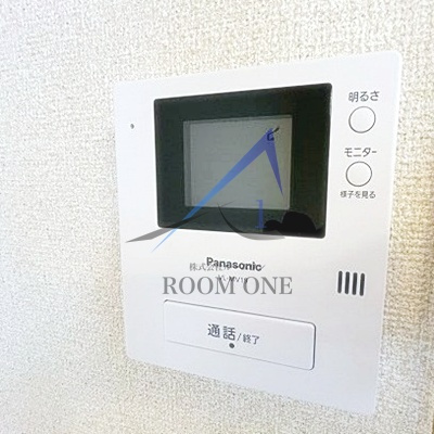 ベルコンフォートのセキュリティ|モニター付きインターホンです。