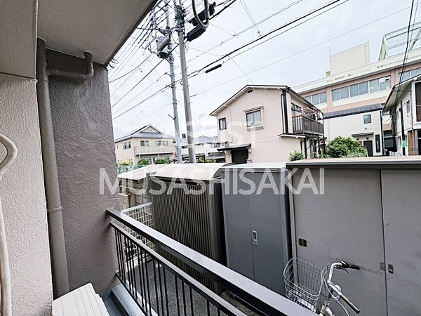 第２富士マンションのバルコニー