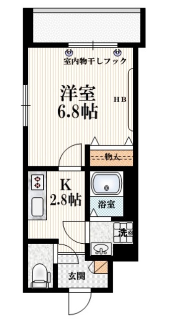 Ｍａｉｓｏｎ舞の間取り|【間取り】　最上階角部屋