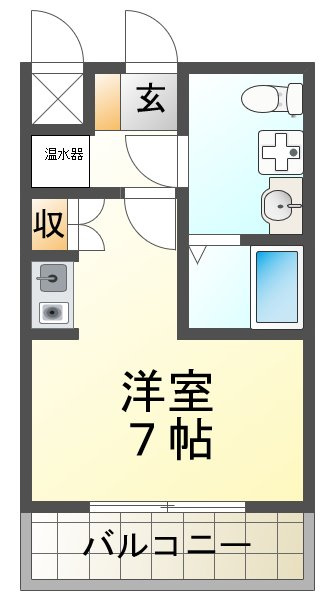 アロハマリーナの間取り