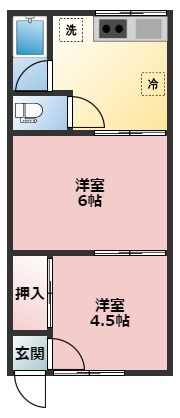 エランヴェールの間取り|※現状を優先します。