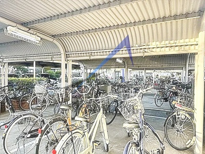 ハイツ高野台のその他共用部分|駐輪場です。