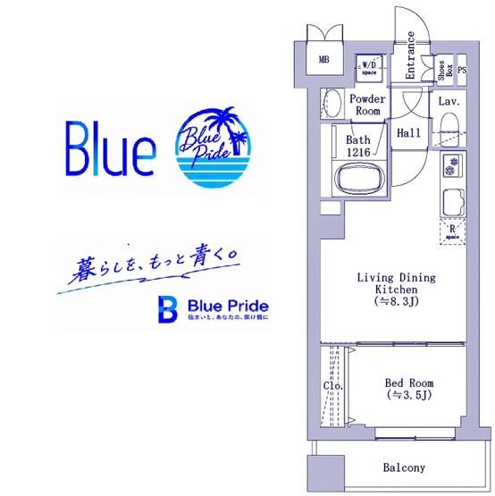 【間取り】 | Ｂｒｅｅｚｅ横浜公園
