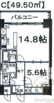 プランドール・堂島の間取り