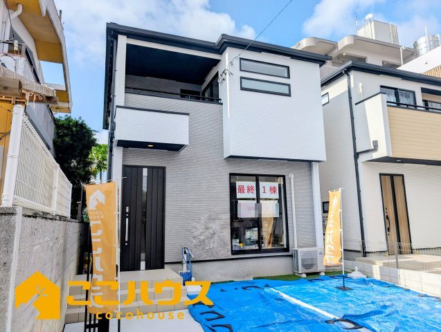 糸満市西崎　グラファーレ　新築戸建て　全2棟　1号棟の外観|長期優良住宅認定物件です！
