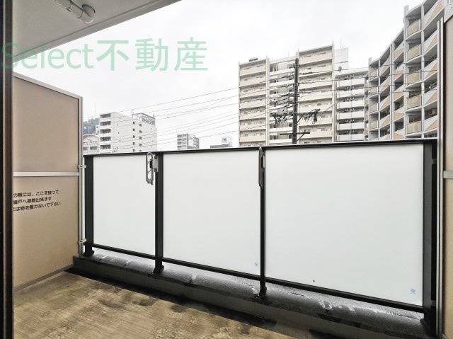 エステムコート名古屋新栄アクシスのバルコニー