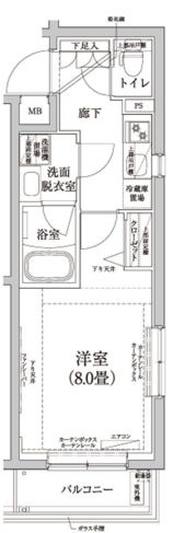 ルフレグランデ多摩川の間取り