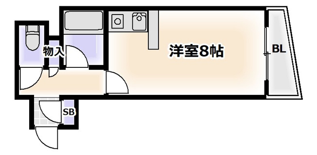 【間取り】 | シャトレーヌ北島