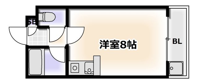 【間取り】 | シャトレーヌ北島