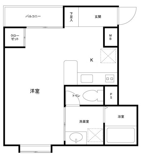 アーク桜新町の間取り|間取りです。