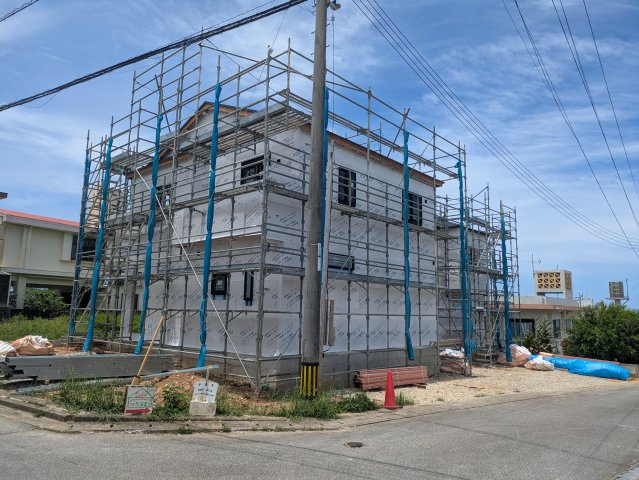 読谷村渡慶次　新築戸建の外観|物件の外観です