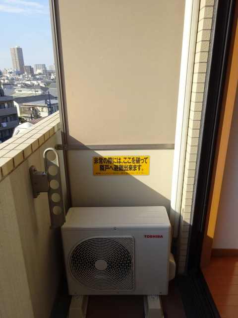 プロフ大塚のバルコニー