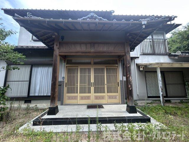 下関市豊浦町川棚　中古一戸建ての庭