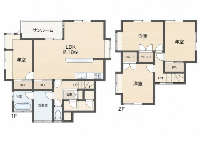 【間取り】 | 戸建 横浜市緑区西八朔町
