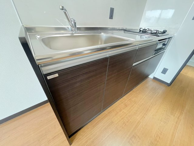 安芸郡府中町八幡２丁目の賃貸マンションのキッチン