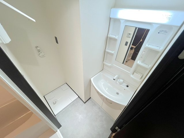 安芸郡府中町八幡２丁目の賃貸マンションの洗面所