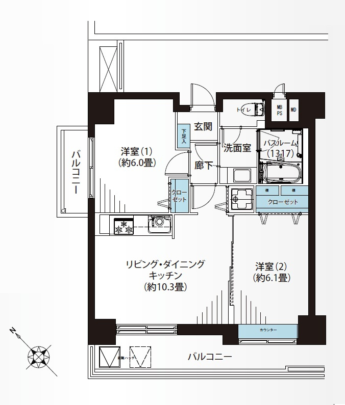 日商岩井碑文谷マンションの間取り|間取り図

現地ご見学希望・資料請求などお気軽にお問い合わせ下さい！
03-5990-5201