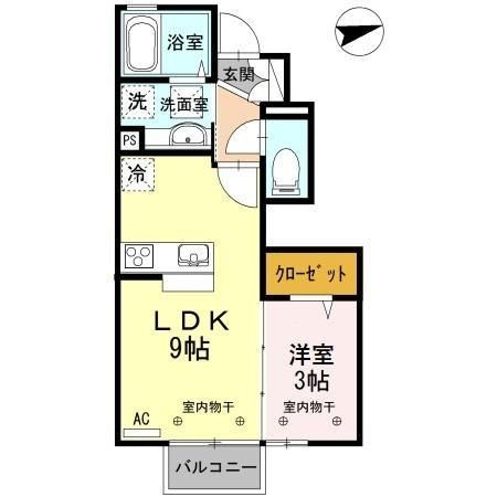 Center　Linkの間取り