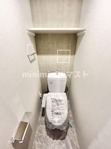 大阪市港区田中２丁目の賃貸マンションのトイレ