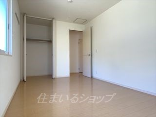 ベルデュール吉田　Ｂ棟の寝室|クローゼットあり