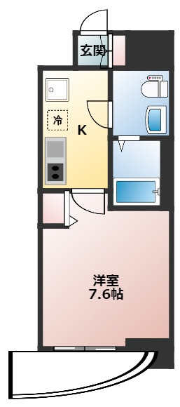 セレニテ江坂グランデ の間取り