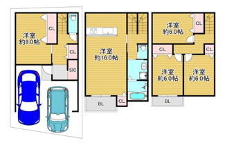 【参考プラン】 | 加納８丁目土地（建築条件付売土地） | 参考プラン間取り図
間取りご相談ください♪