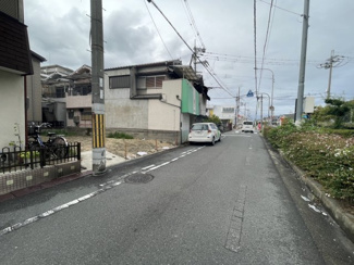 【前面道路含む現地写真】 | 加納８丁目土地（建築条件付売土地）