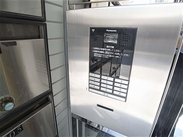 ラ・ルミエール藤井のセキュリティ|録画機能も付いたＴＶモニターフォン連動のオートロック