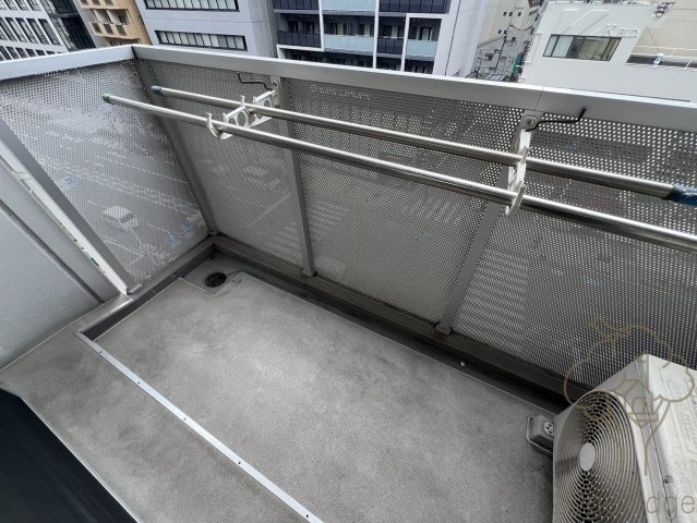 アイリス天神橋のバルコニー