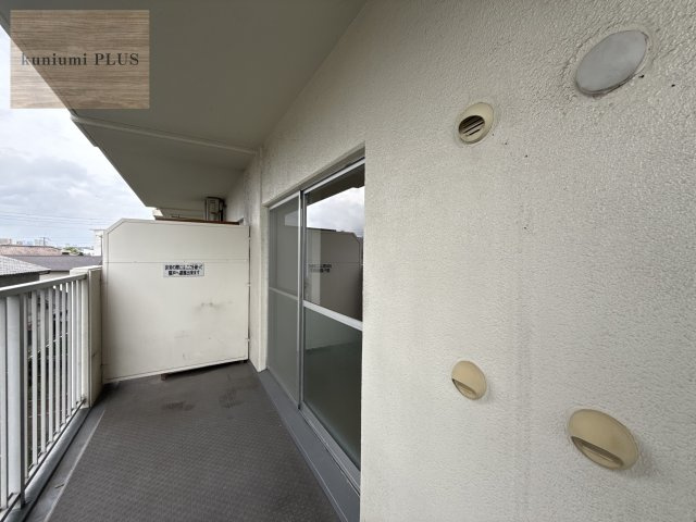 鶴見緑地レックスマンションのバルコニー