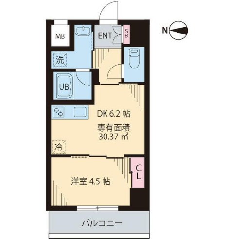 FARFALLAの間取り