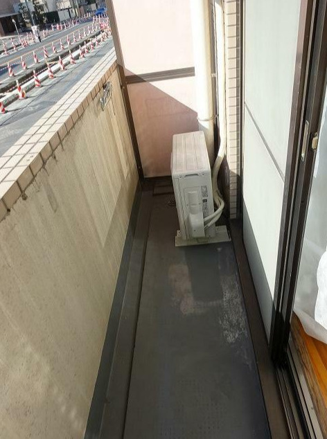 調布市小島町２丁目の賃貸マンションのバルコニー