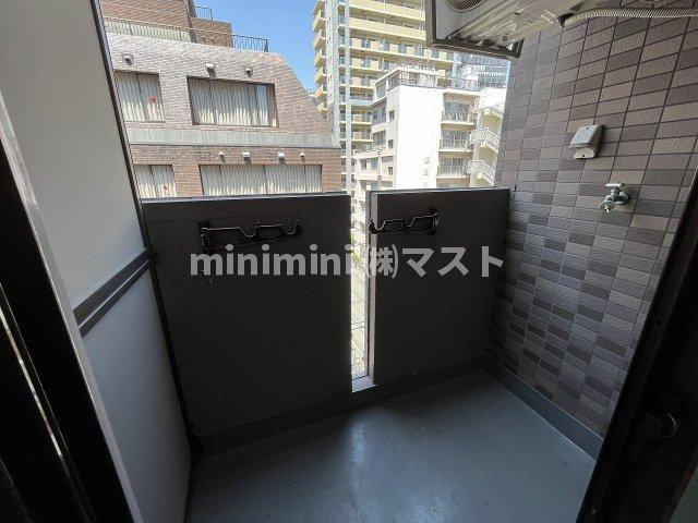プレミアム福島のバルコニー