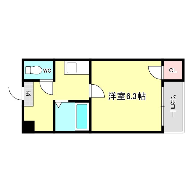 プレミアム福島の間取り