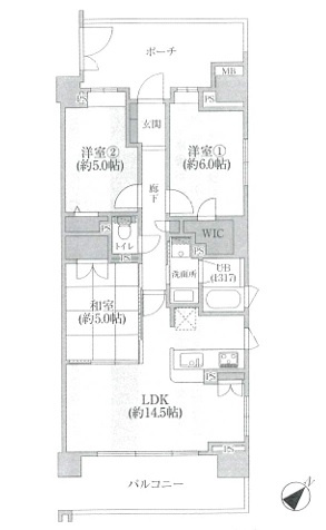 【間取り】 | クレストスカイウイング