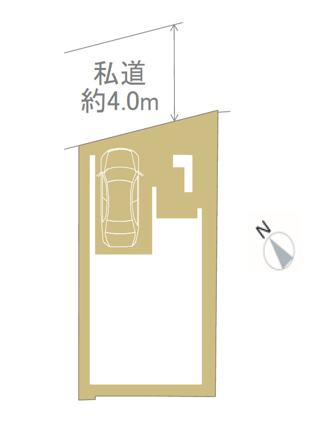 中野区中央2丁目　新築戸建の区画図|区画図