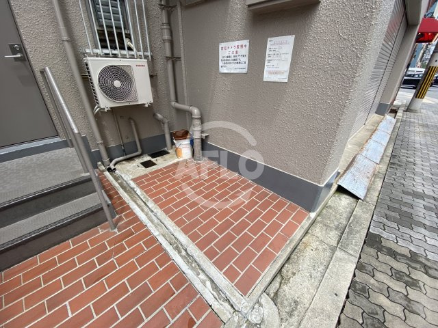 朝日プラザ東天満のその他共用部分|朝日プラザ東天満　敷地内ゴミ置き場