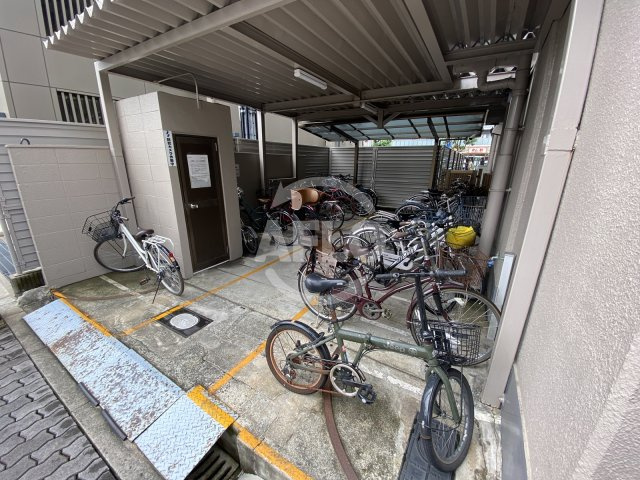 朝日プラザ東天満のその他共用部分|朝日プラザ東天満　駐輪場
