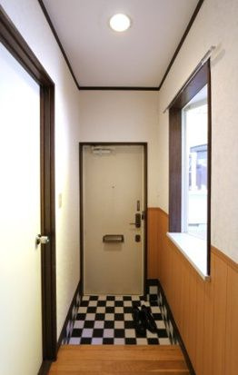 クイーンフィールドの玄関|きれいな玄関です