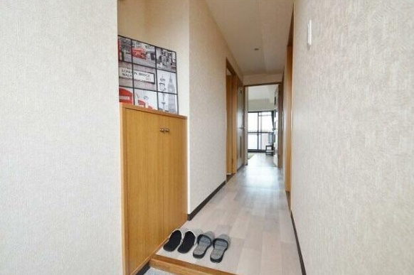 グランパレスイマージュの玄関