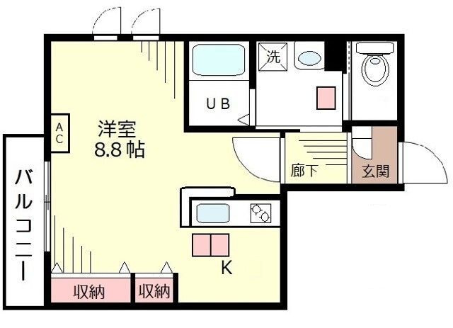 ARTISの間取り|間取りです。