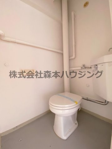 【トイレ】 | 　ビレッジハウス春日Ⅰ　6号棟 | ゆったりとした空間のトイレです