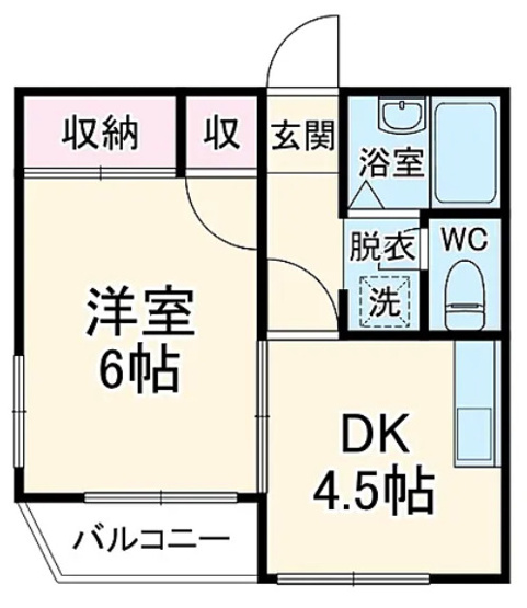 【間取り】 | 第2コーポヒグラシ