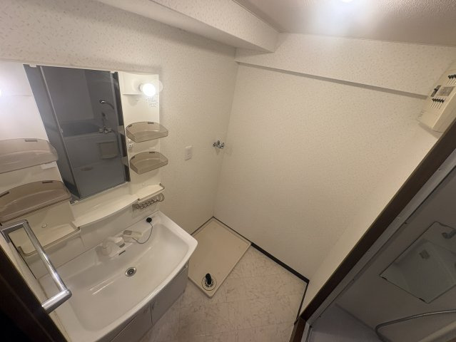 一力グランドマンションの洗面所