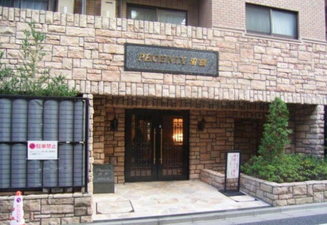 中野区江古田４丁目の賃貸マンションのエントランス