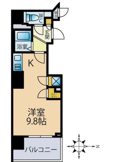 ジェノヴィア両国の間取り