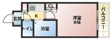 オズレジデンス関目　の間取り