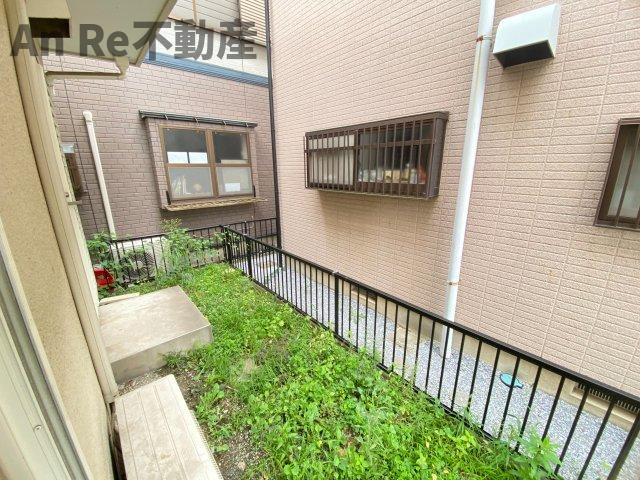 川口市戸塚６丁目の一戸建ての庭