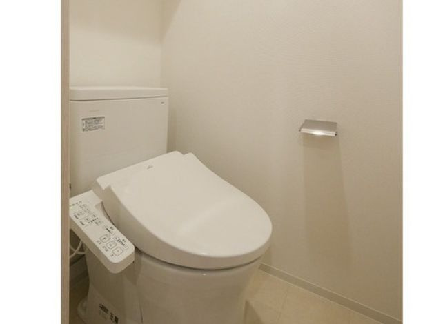 コンフォリア・リヴ豊洲キャナルのトイレ|トイレもきれいです